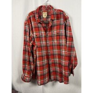Red Head Brand Co. Men's Multicolor Plaid Long Sleeve Button Up Flannel Size XL